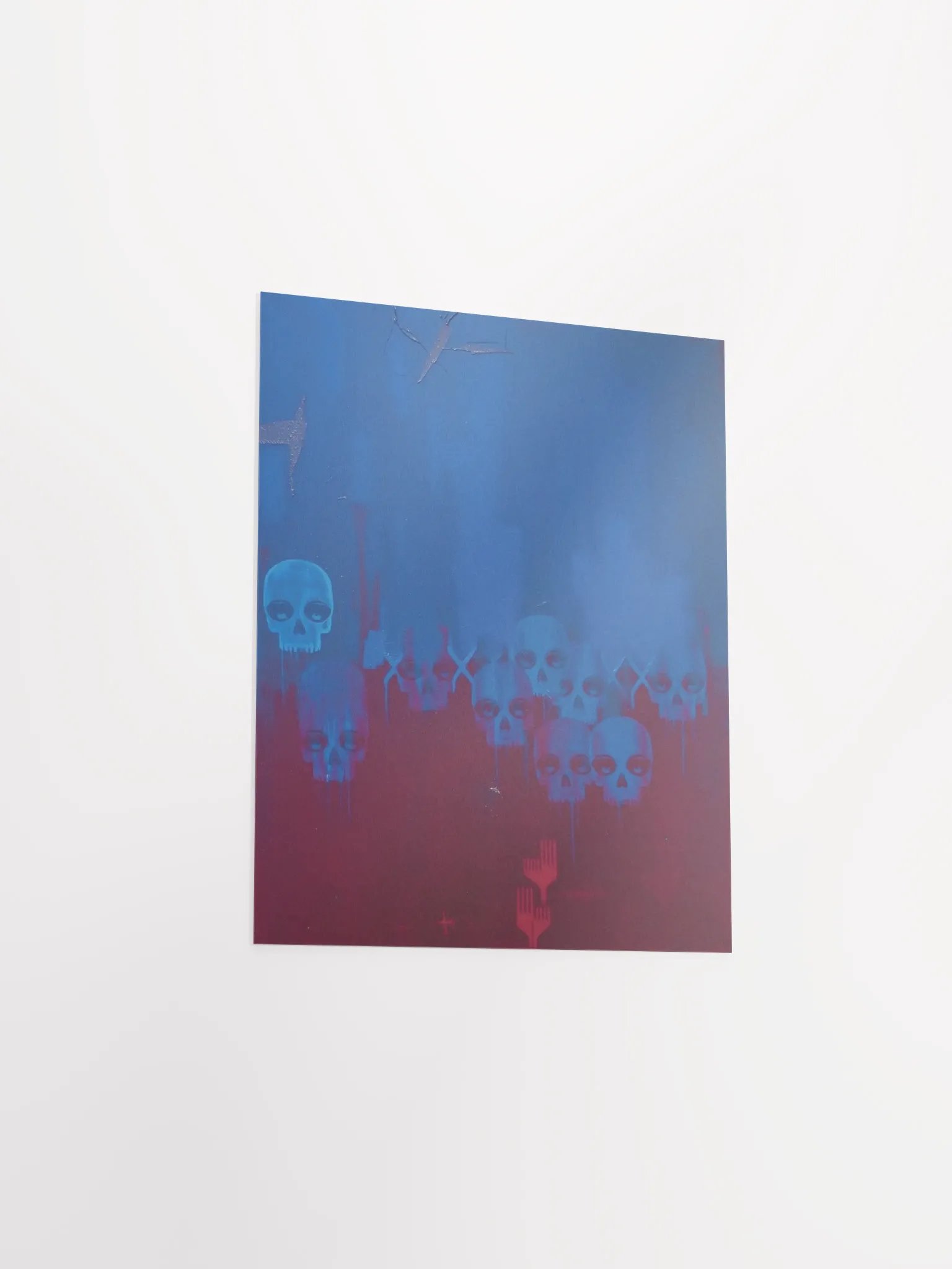 Abstract Skulls Matte Poster product image (13)