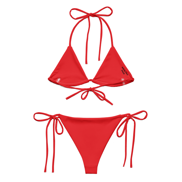 Hot Red™ – Wealthy Paid™ Two-Piece Bikini product image (2)