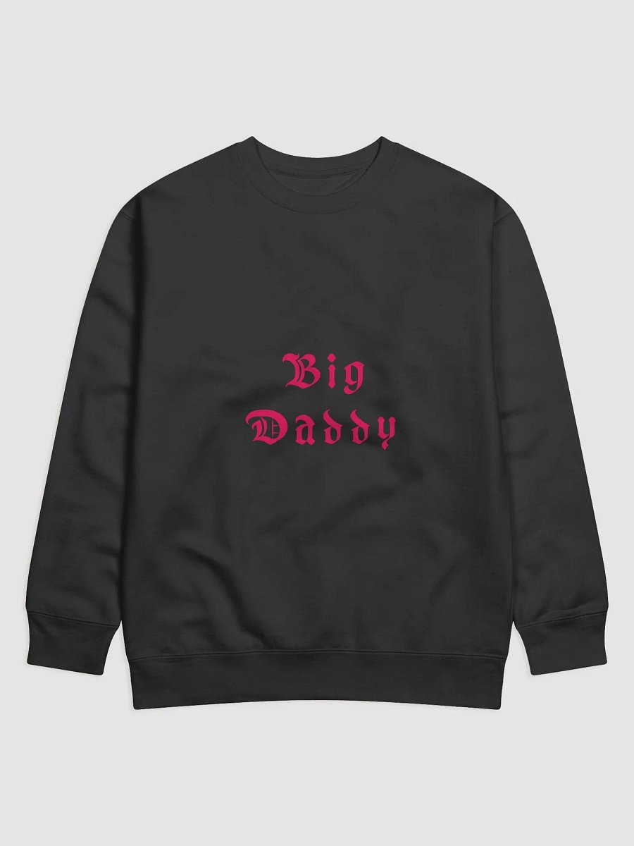 Stylish 'Big Daddy' Black Sweatshirt by Jogadoos product image (1)