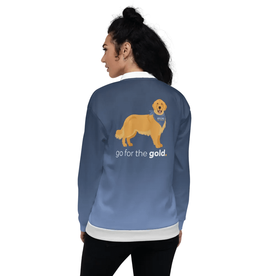 Encore VET MED Go for the Gold Bomber Jacket product image (8)