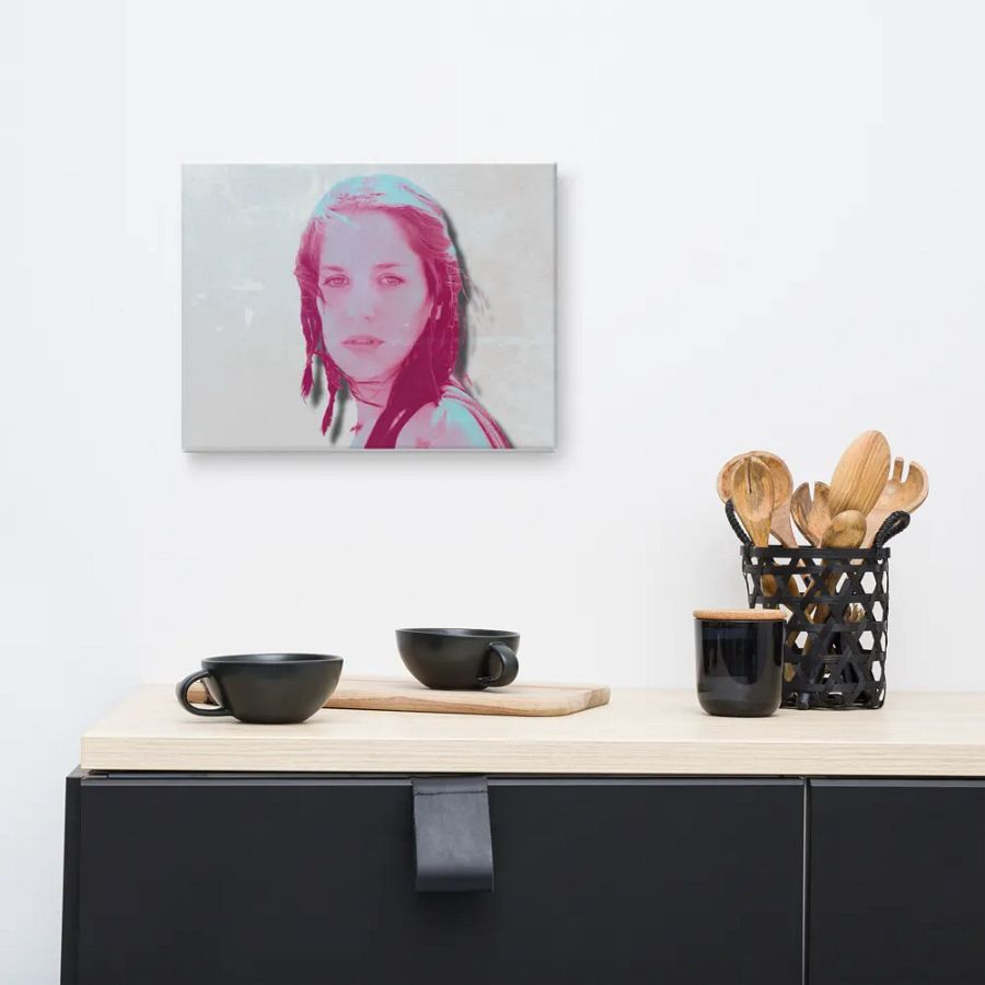 COLOUR MOVING AND STILL RETRO CANVAS WALL ART product image (8)