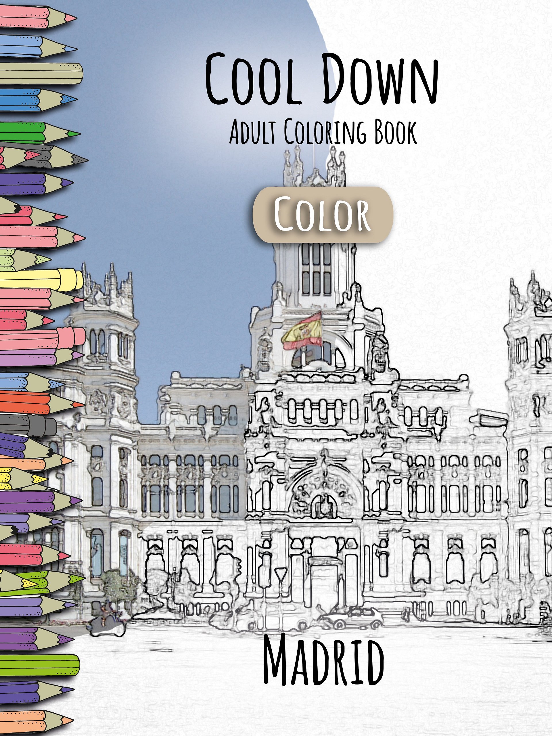 Cool Down [Color] | Adult Coloring Book: Madrid product image (1)