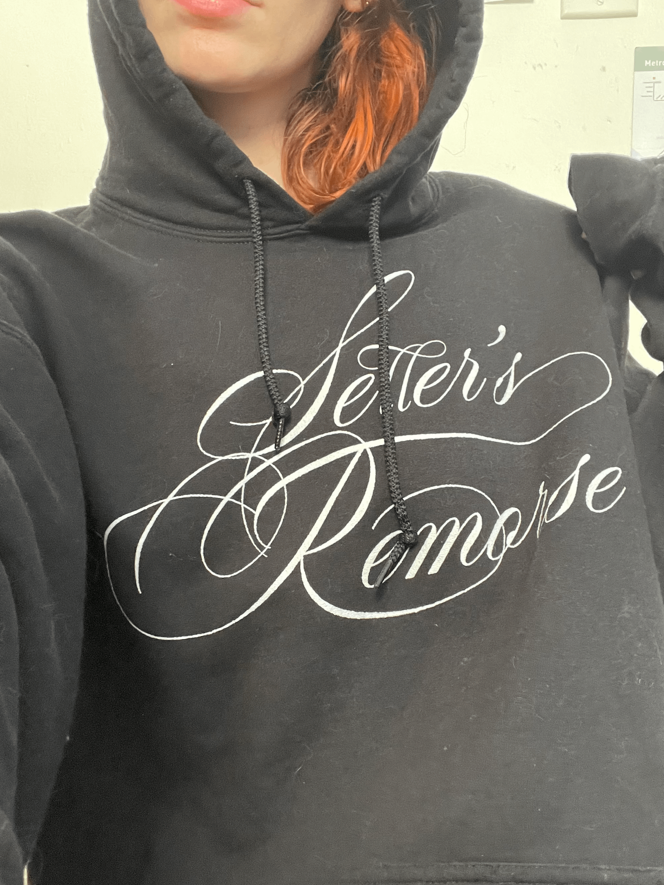 Seller's Remorse Black Hoodie product image (4)
