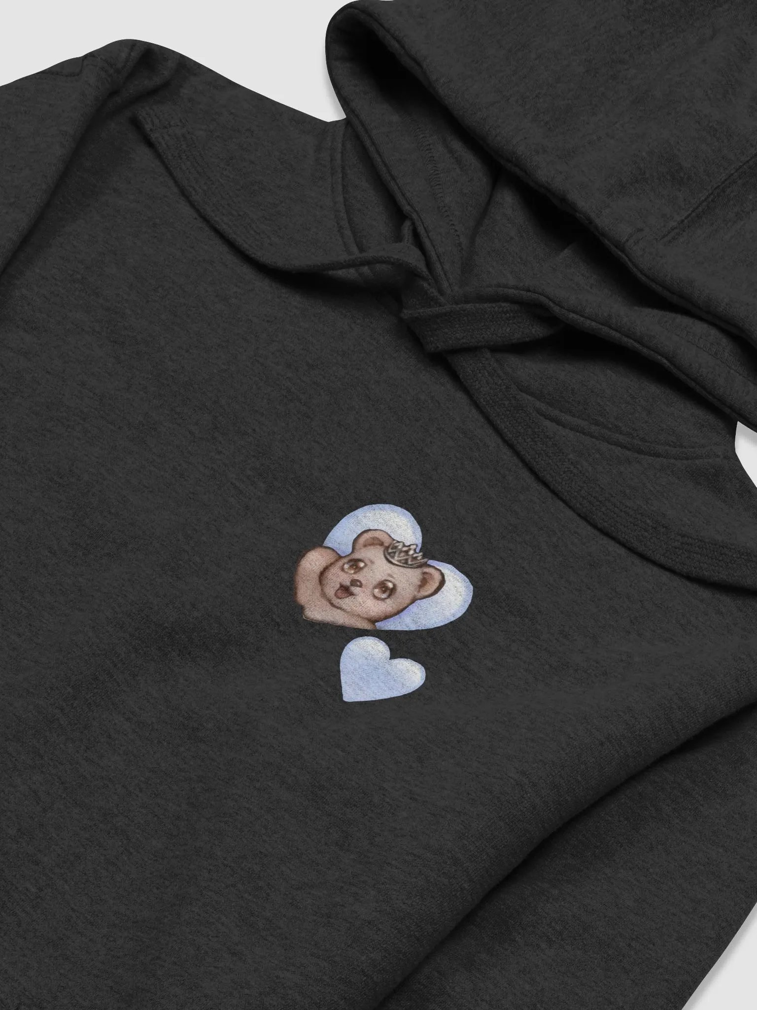 Teddy hearts hoodie product image (1)