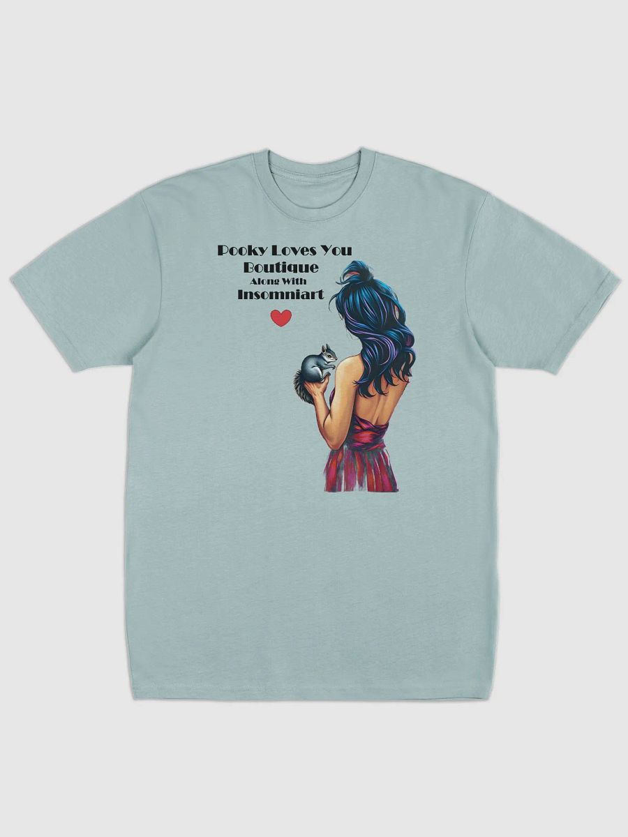 supersoft tee with pooky, his mama and each of their companies! product image (1)