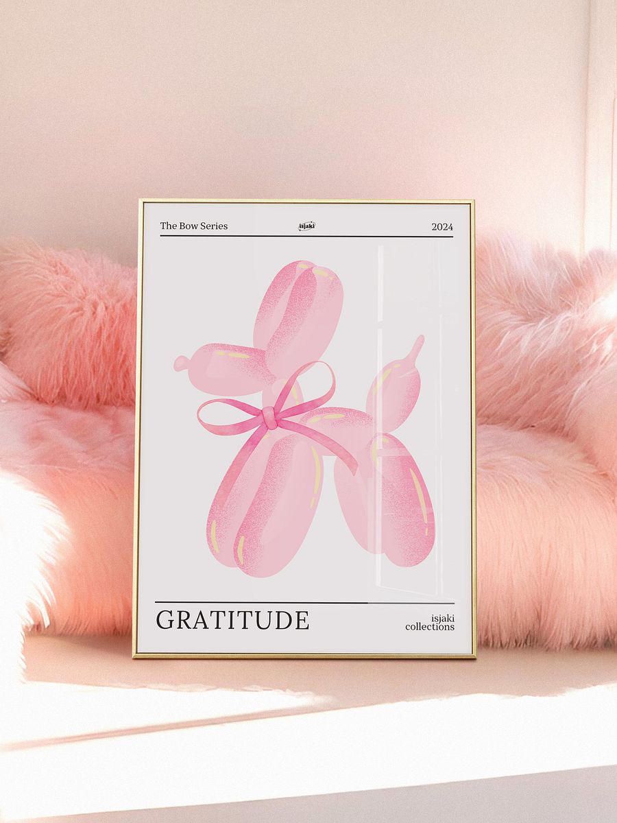 Pink Balloon Dog Print | 2024 The Bow Series Edition product image (3)