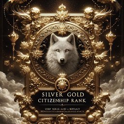 SILVER GOLD CITIZENSHIP RANK 