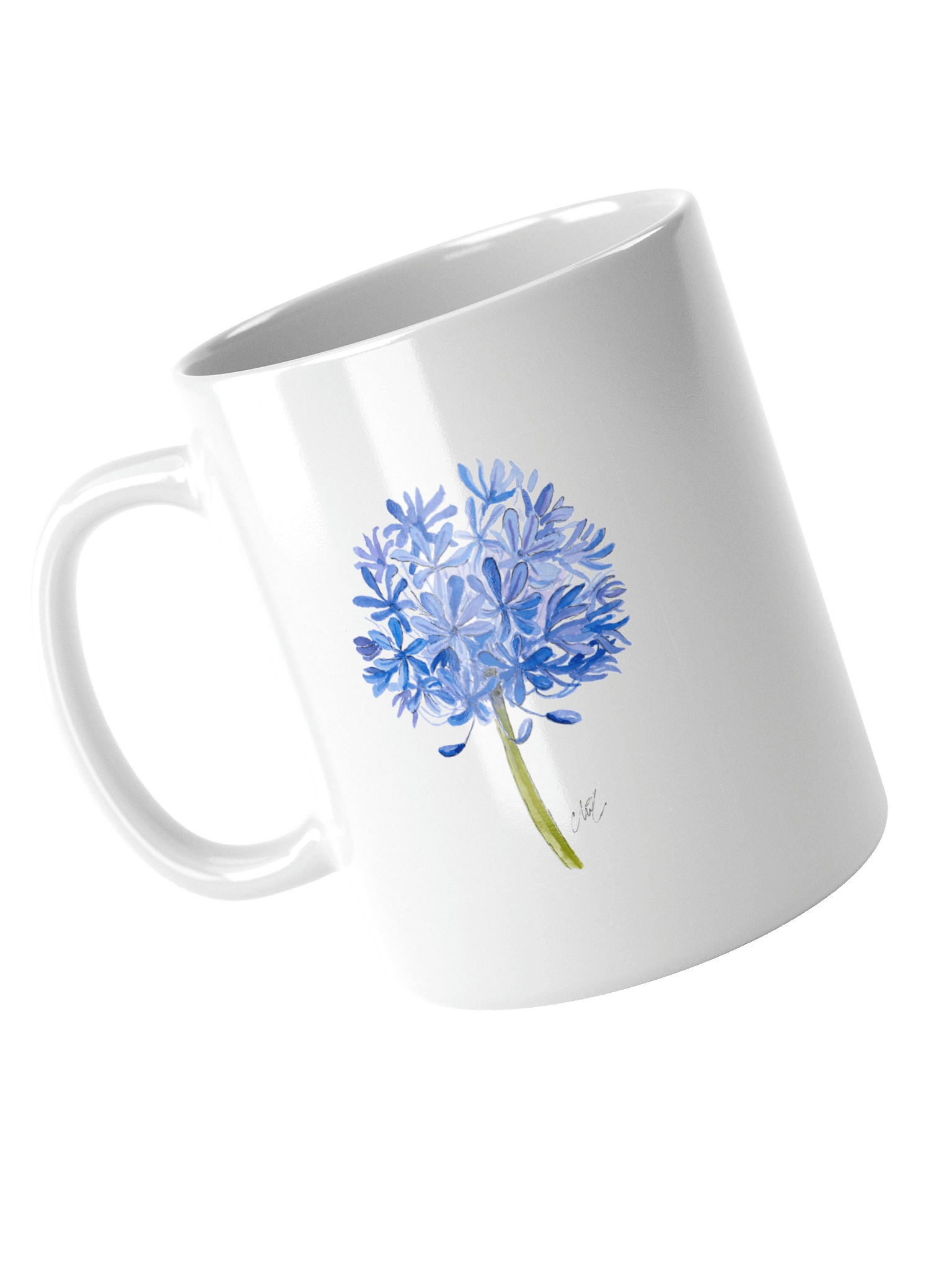 Blue Agapanthus Mug product image (9)