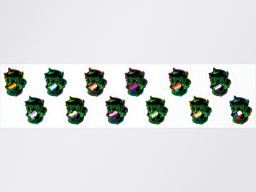 Toxic Pride Hearts Sticker Pack product image (3)