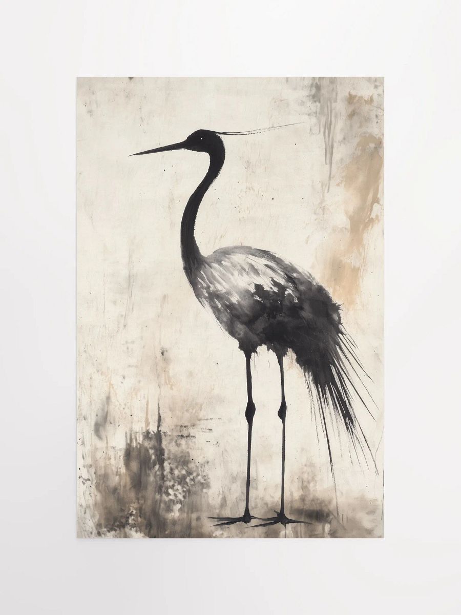 Sun's Origin: Crane III Art Print product image (1)