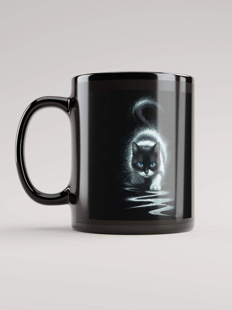 Mystic Blue-Eyed Cat Lovers Black Mug product image (6)