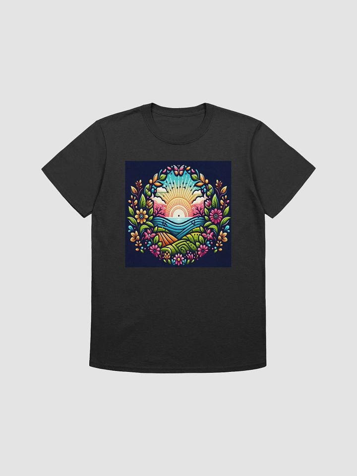 Symmetrical Sunrise Unisex T-Shirt product image (2)