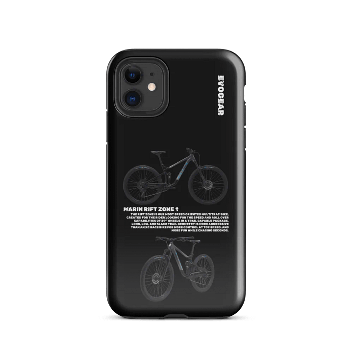 Black Rift Zone 1 iPhone Case product image (2)