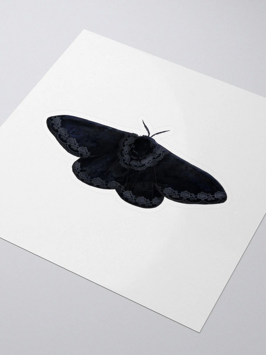 Gothic Lace Moth Sticker product image (9)