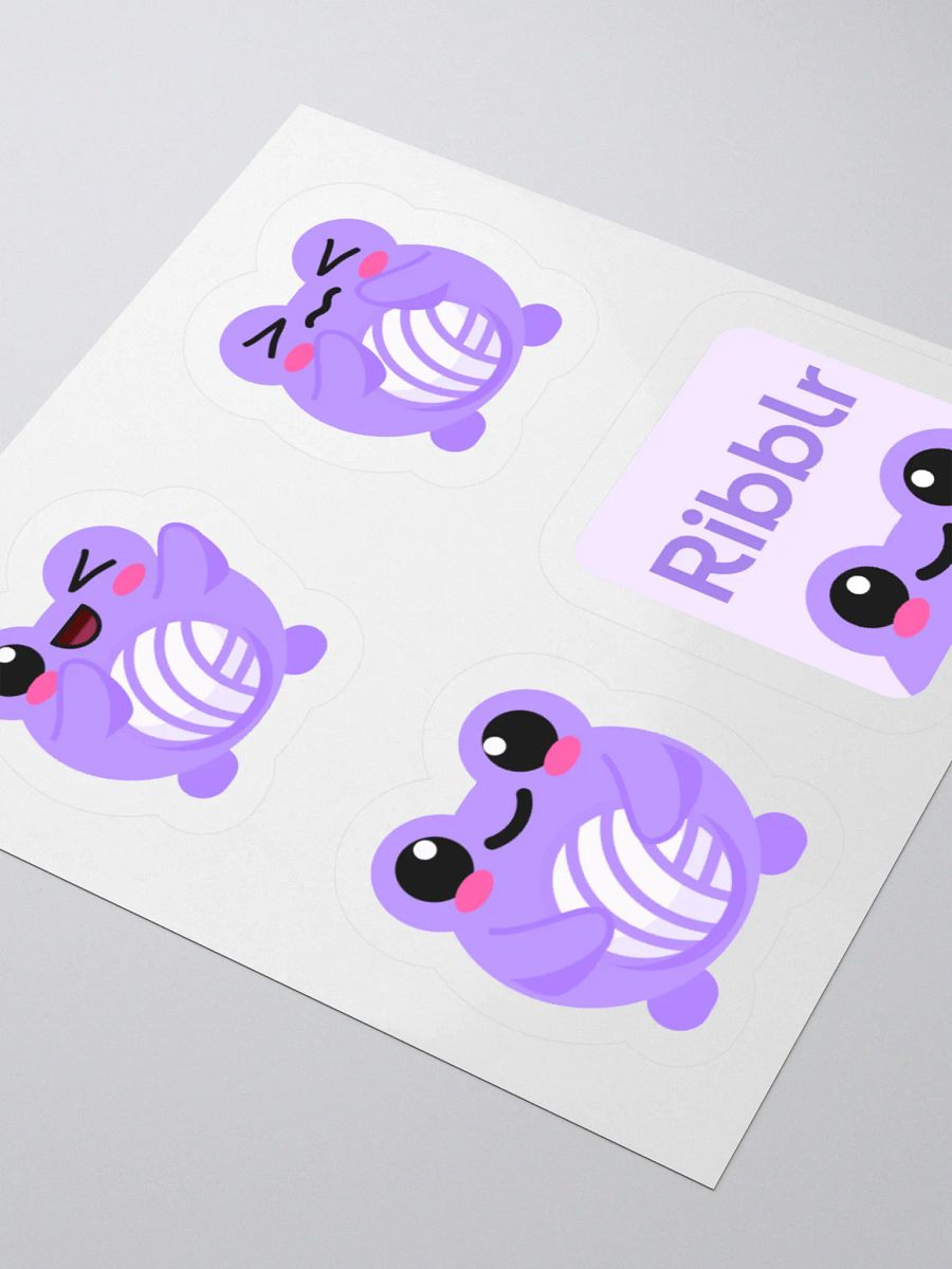 Ribbot 4 Cut stickers product image (3)