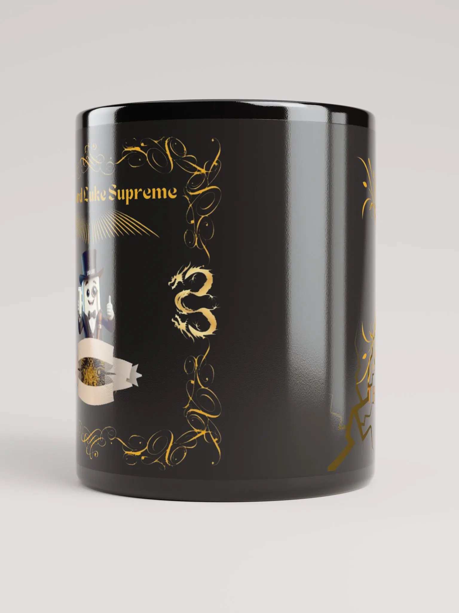 The Lord Luke Supreme Royal Black Mug Design product image (10)