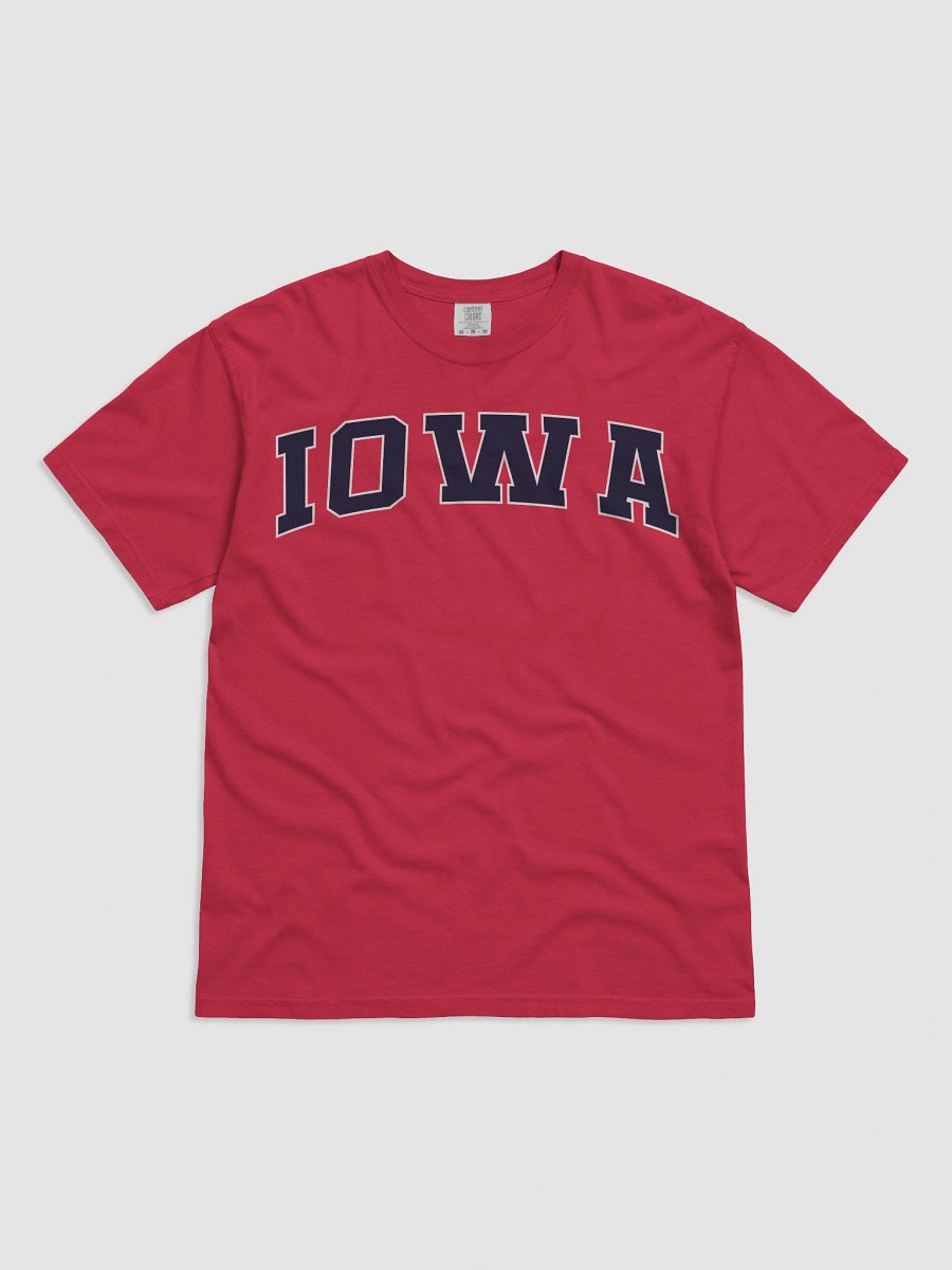 Iowa Vintage Stylish Unisex Garment-Dyed T-shirt product image (2)