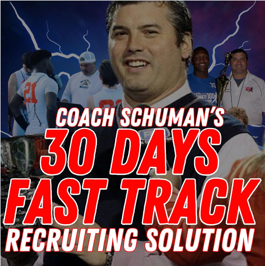 30 Days Fast Track Recruiting Video and Promotion by Coach Schuman product image (1)