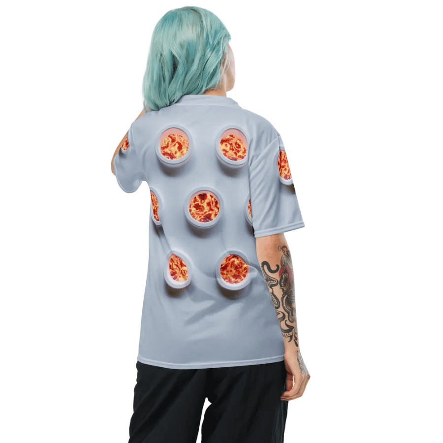 Energy of 3D Magma (unisex T-shirt) product image (7)