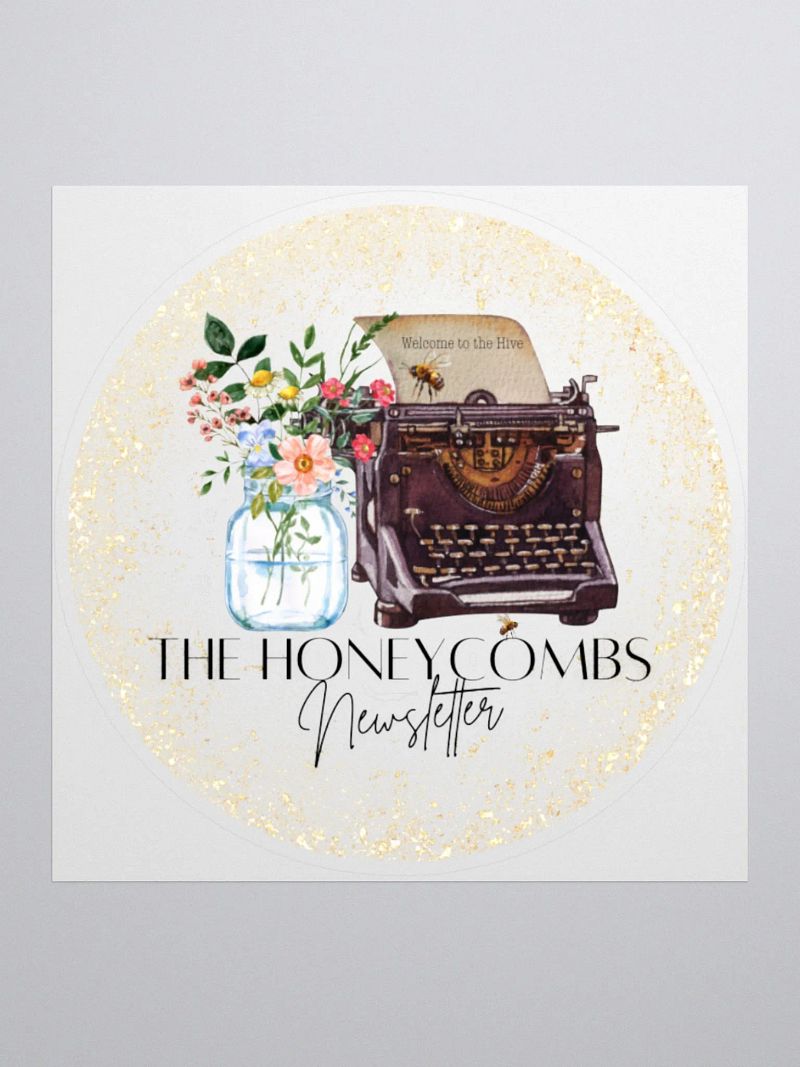 The HoneyCombs Hive Newsletter Sticker