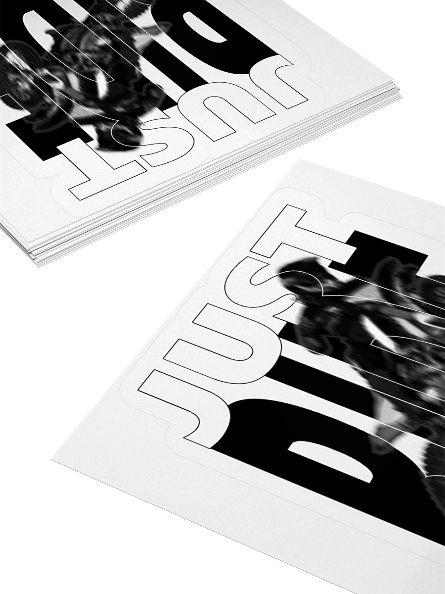 Just Ride | Kiss-cut Sticker product image (4)