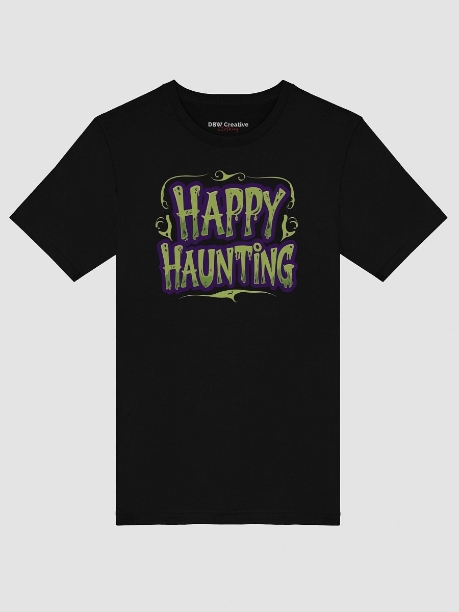 The Happy Haunting Greeting Tee product image (7)