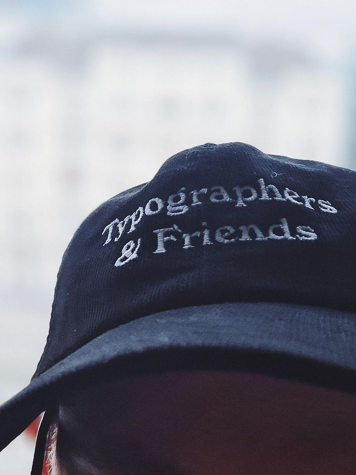 Typographers & Friends (Corduroy Dad Hat) product image (2)