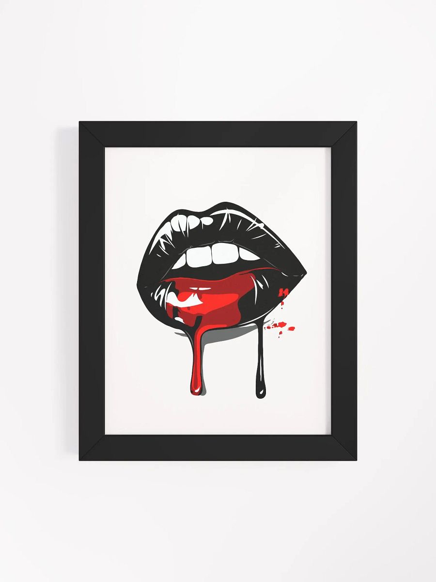 Framed Noiry Bloody Bite Poster product image (54)
