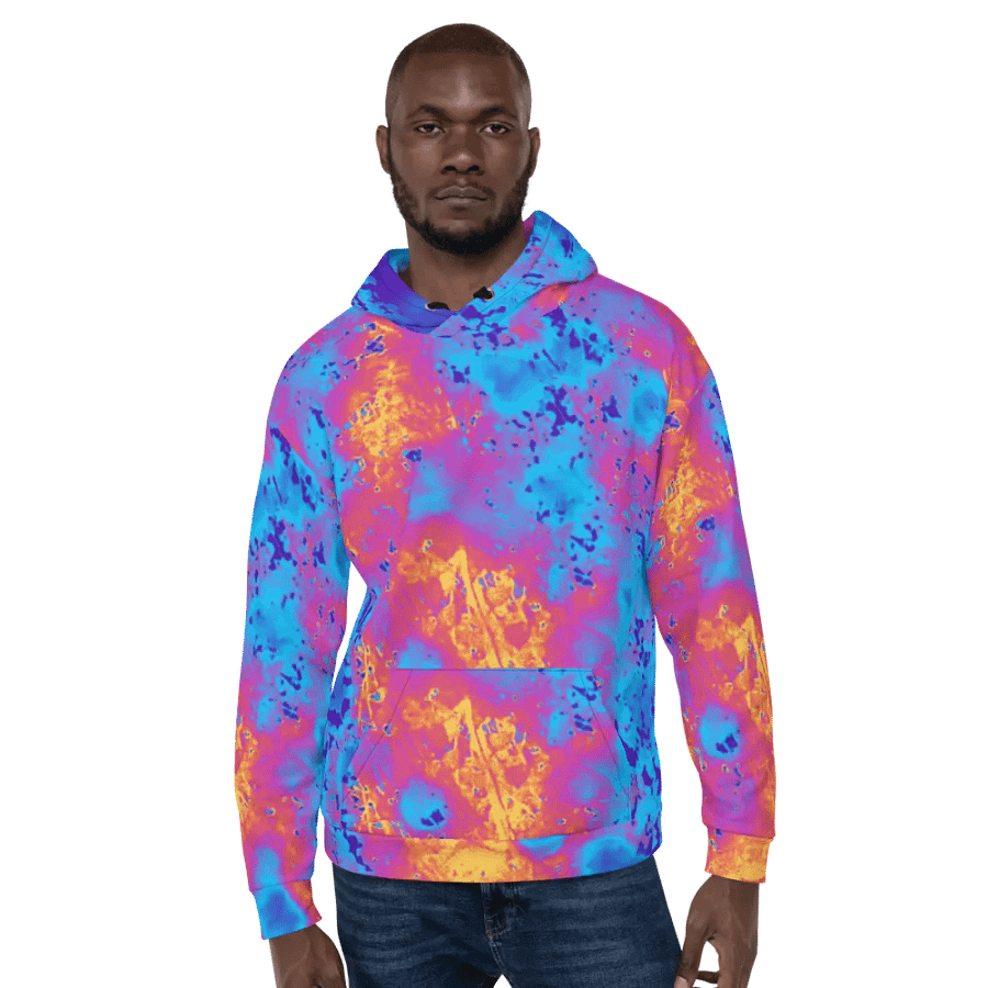 Nature's Abstract Unisex Pull Over Hoodie product image (1)