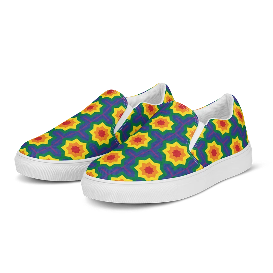 Mens Slip On Canvas - Rainbow (c) product image (2)