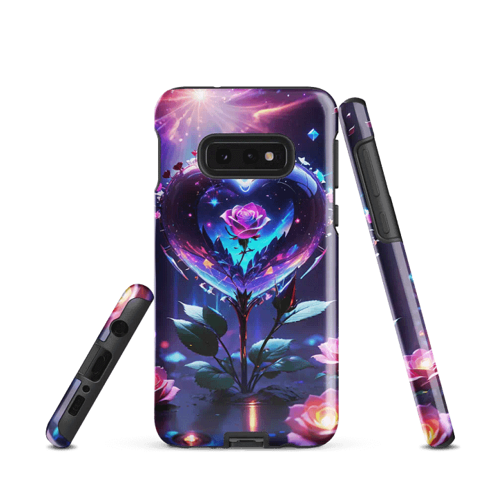 Eternal Rose Samsung Tough Case - Galaxy Heart & Rose Design product image (2)