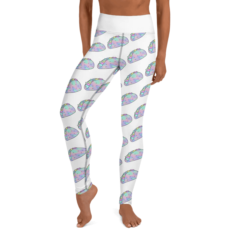 Shiny Taco All-Over Yoga Leggings product image (4)