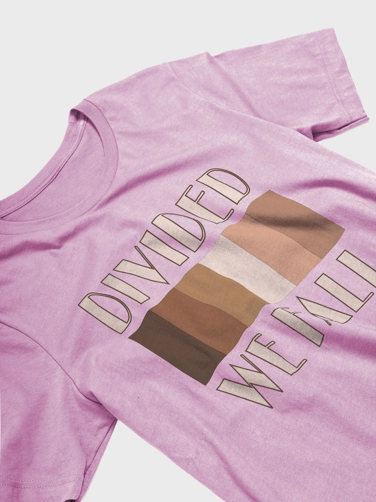 Divided We Fall - Skin Colour One - Bella+Canvas Supersoft T-Shirt product image (2)