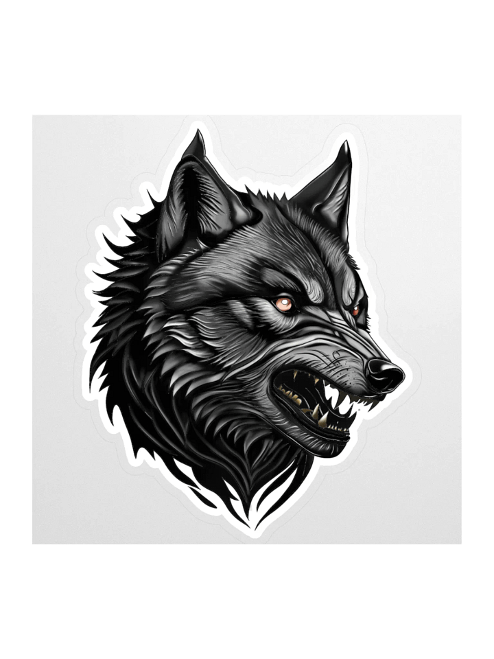 Wild Torment Kiss-Cut Stickers - Wolf product image (1)