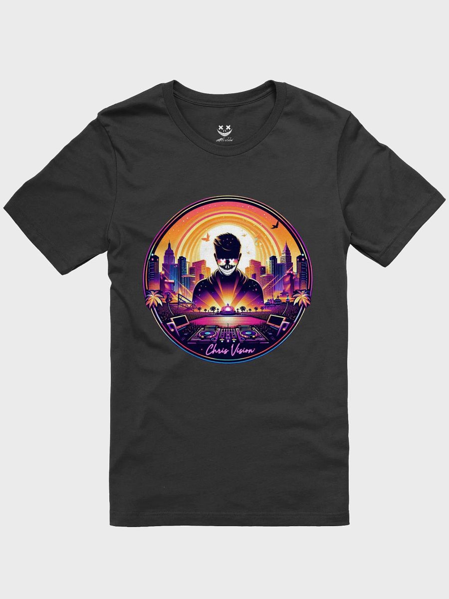 Neon City DJ Sunset T-Shirt product image (1)