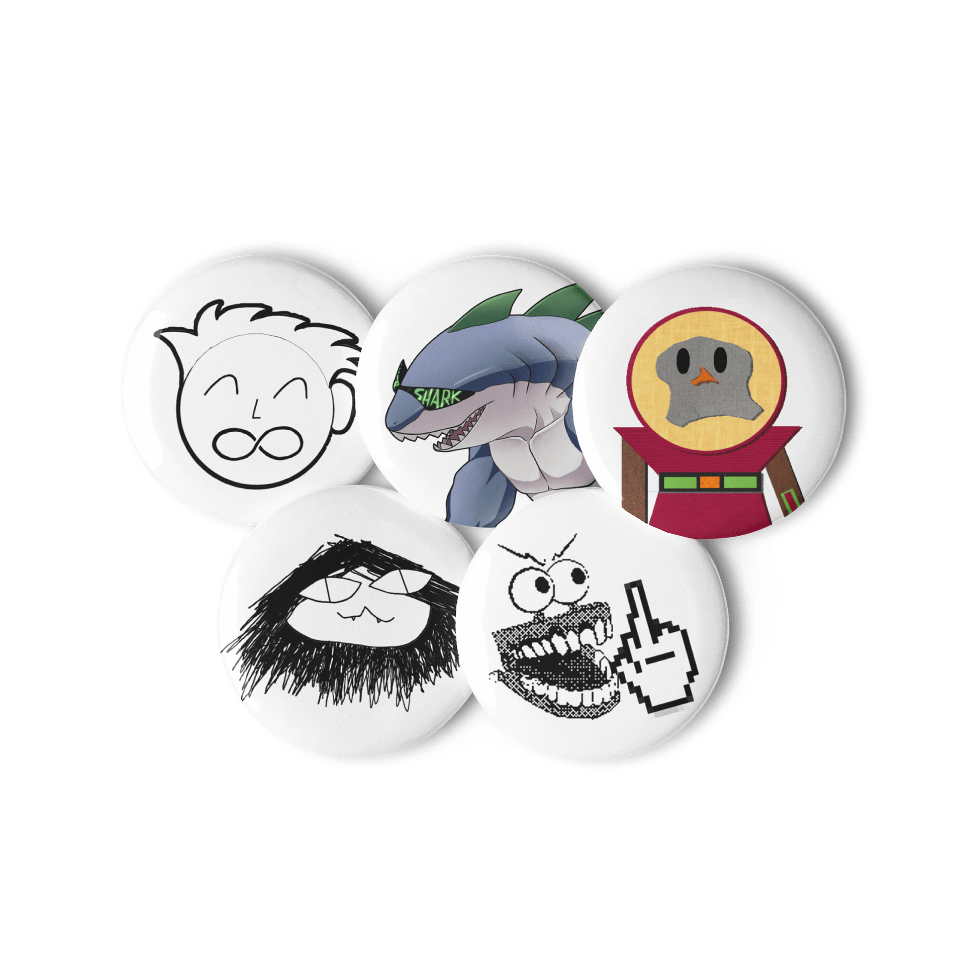 Chimera House Icon Pins product image (3)