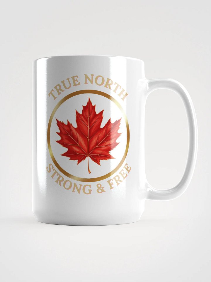 True North Maple Leaf Mug (Gold Font) product image (1)