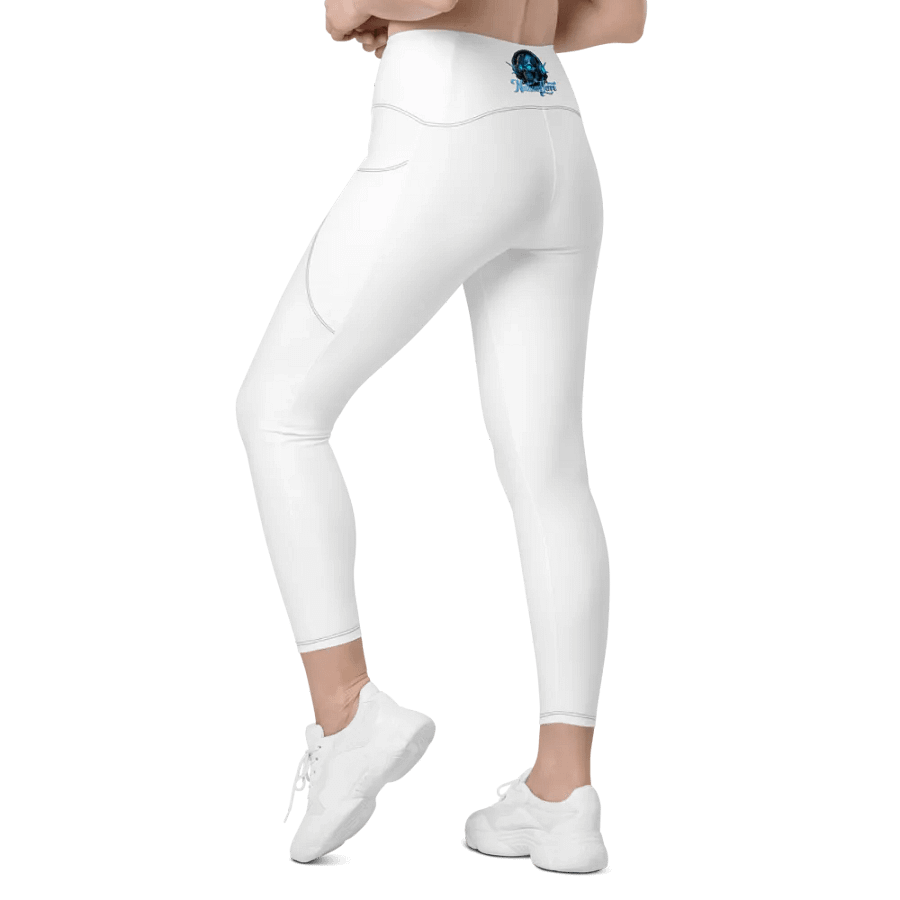 Cybernetic Skull All-Over Print Leggings product image (6)
