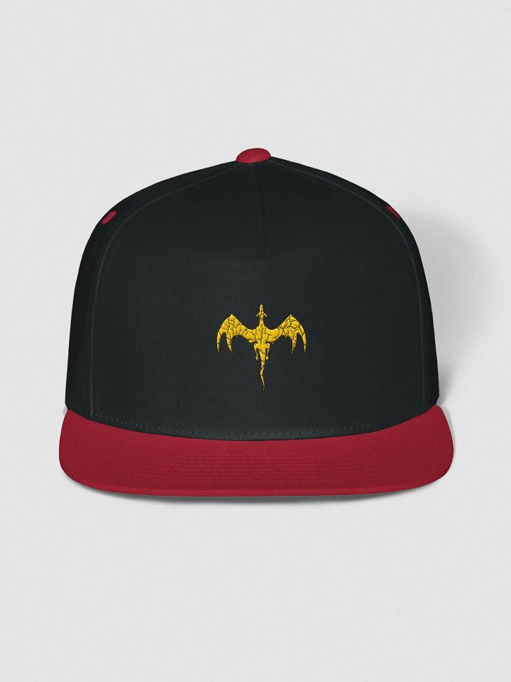 Golden Dragon Cotton Twill Flat Bill Cap product image (1)