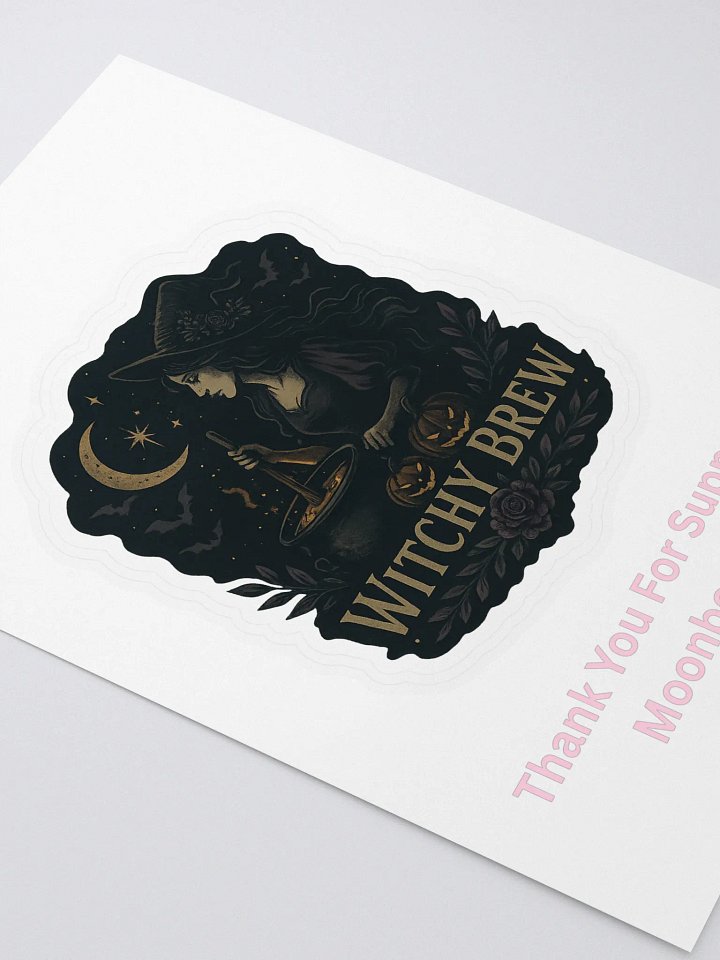 Witchy Brew Cut Sticker product image (2)