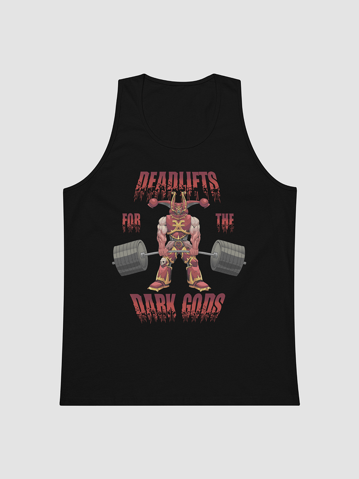 Deadlifts For The Dark Gods - Khorne - Tank product image (1)