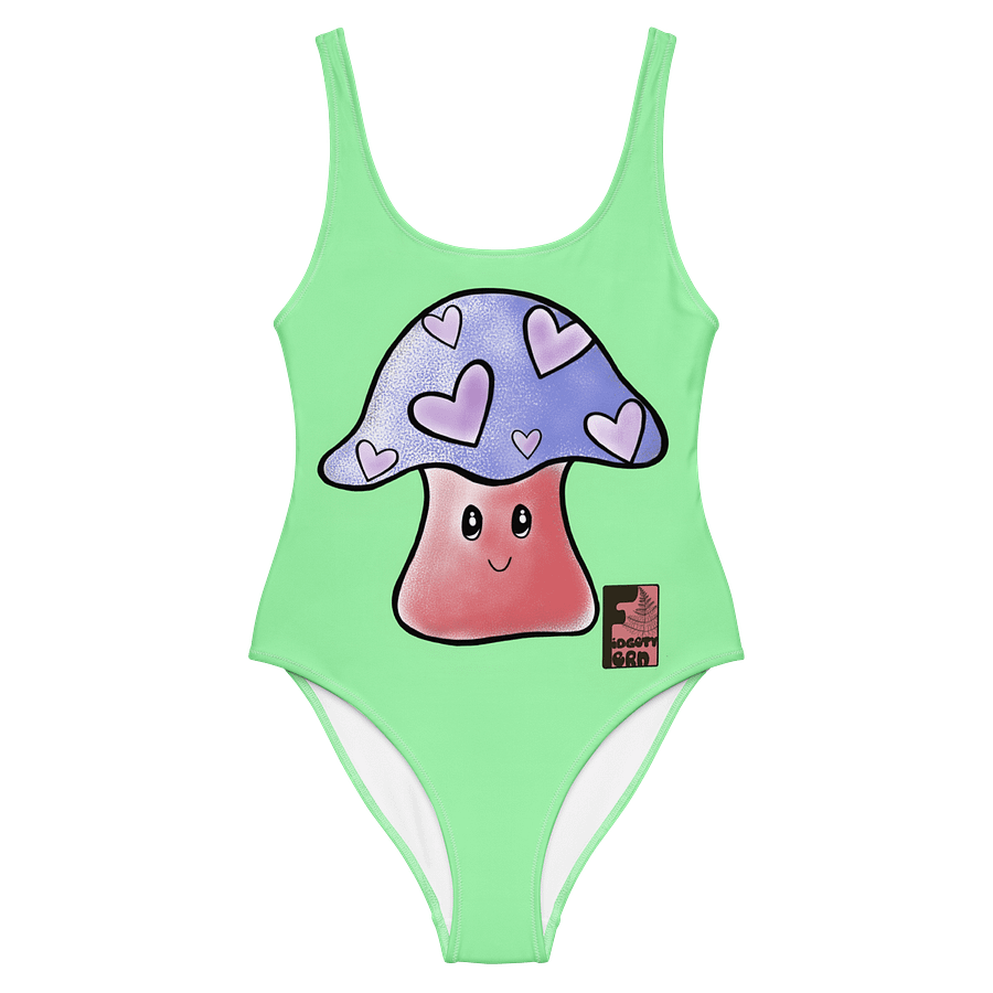 "Mushroom Love" One Piece Swimsuit product image (2)