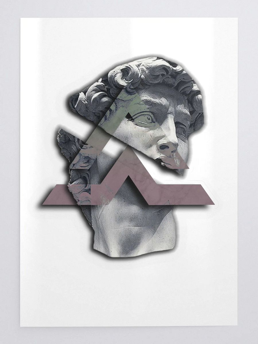 Azoh's Greek Head Sticker product image (1)