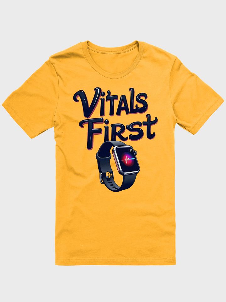Vitals First Smartwatch T-Shirt product image (8)