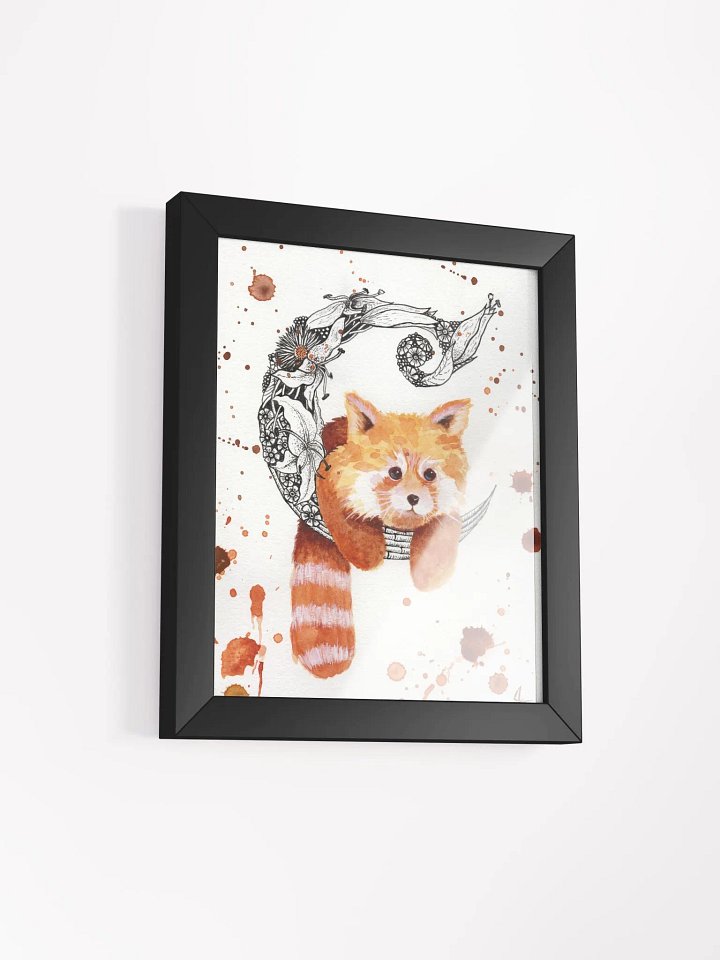 Crescent Rest - Red Panda Matte Poster product image (2)