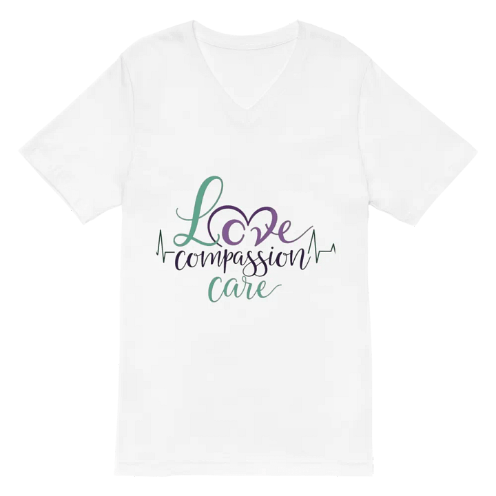 Heartbeat of Love V-Neck Tee product image (2)