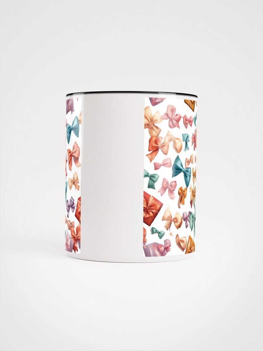 Ceramic Mug Colorful Bows with Color Inside product image (5)