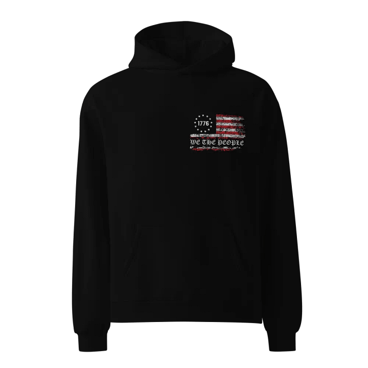 1776 Flag Oversized Hoodie product image (1)