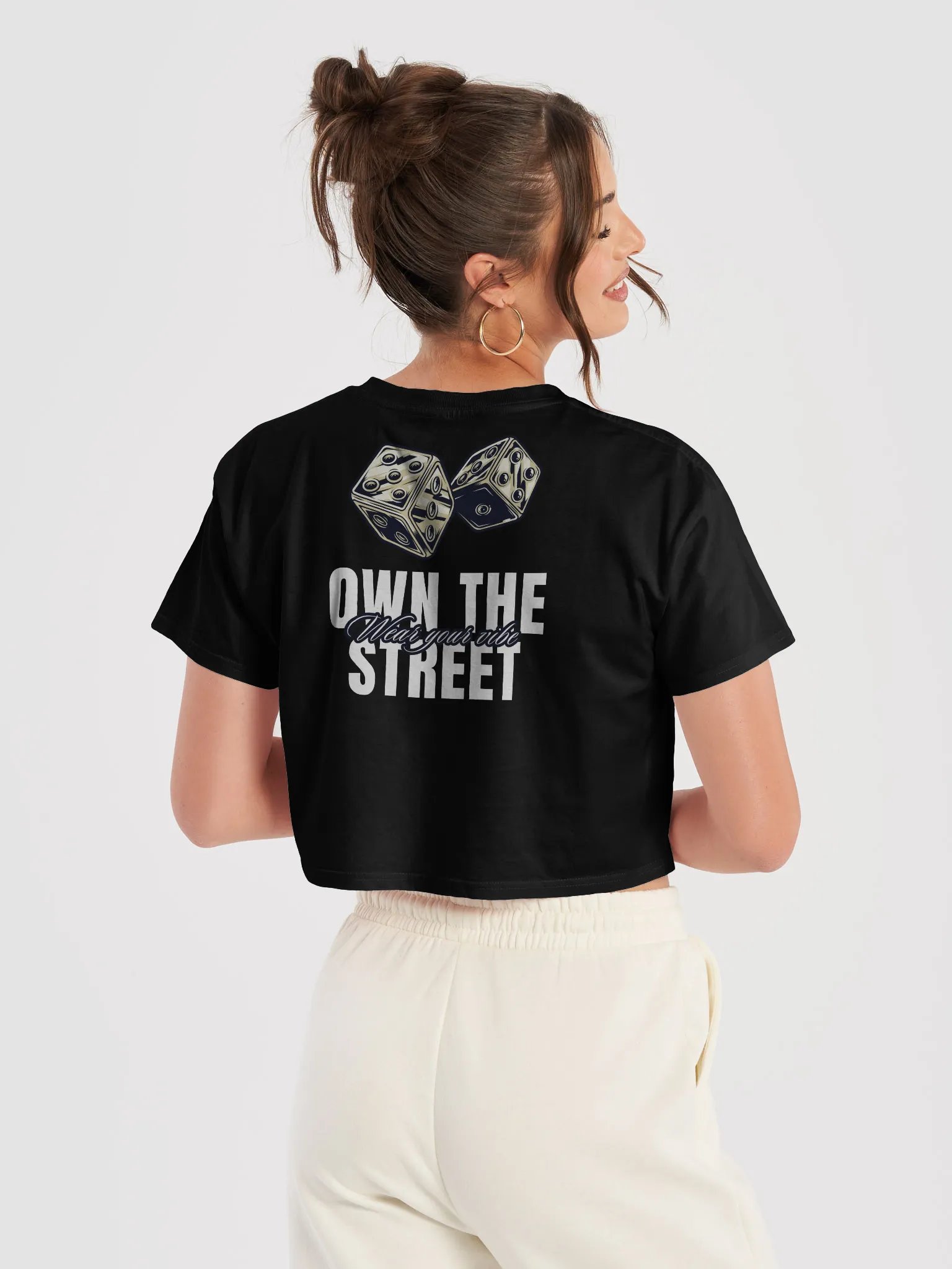 Vibes Dice Women's Crop Top product image (1)