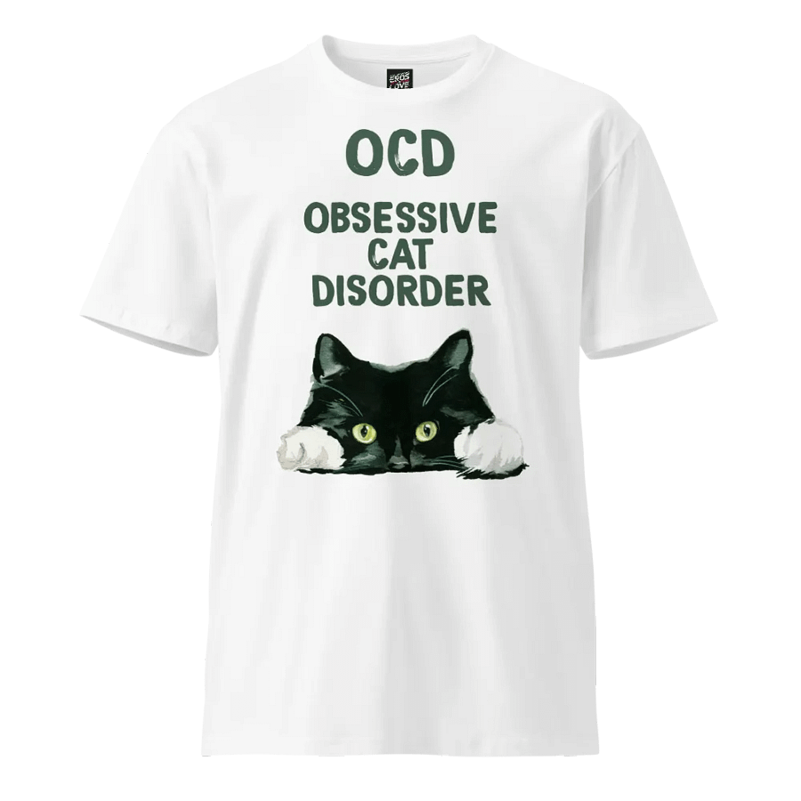 Obsessive Cat Disorder – OCD Cat T-Shirt product image (1)